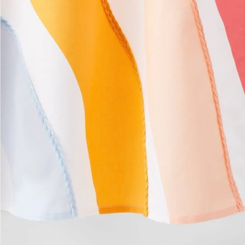 Pillowfort Rainbow Fabric Shower Curtain